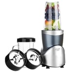 ADLER Blender Smoothie Set, Moteur Puissant, Capacité 700ml, 1200W Max