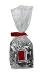 Milk Chocolate Praline Hearts Wrapped in Luxury Silver Foiling in a Gift Bag, 500g By Rita Farhi. Romantic Gift Idea, Birthday, Thank You, Wedding