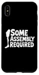 iPhone XS Max Some Assembly Required Funny Leg Amputee Humor Case