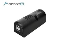 ConnectED adapter 12v til 2 x USB