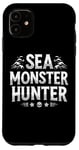 Coque pour iPhone 11 Citation amusante de plongée Sea Monster Hunter