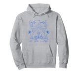 Last Toast On The Coast Bachelorette Bride Beach Party Pullover Hoodie