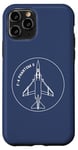 iPhone 11 Pro F-4 Phantom II American Jet Plane Badge Case