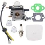 Bluedeer - Appliqué à Kit Carburateur C1U-K54A avec filtre à air et bougie d'allumage - Pour motoculteur/cultivateur 2 cycles Mantis 7222 7222E 7222M