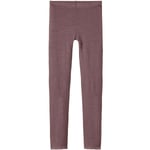 Name It Wang needle leggings i ull til barn, peppercorn