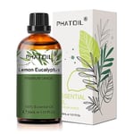 PHATOIL Lemon Eucalyptus Essential Oil 30ML, Premium Grade, Pure Essential Oils for Diffusers for Home, Perfect for Aromatherapy, Diffuser, Humidifier, Candle Making