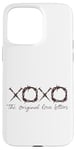 Coque pour iPhone 15 Pro Max Xoxo The Original Love Letters Barbelé