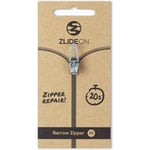 Zlideon Zlideon Narrow Zipper Xs - Silver - - XS- Naturkompaniet