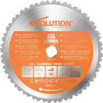 Evolution Power Tools R255TCT-28T - 255 Mm Multi Material Mitre Saw Blade (AKA W