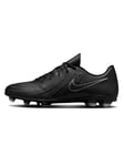 Nike Homme Phantom Gx II Club FG/MG Soccer Shoe, Black/Black-Deep Jungle, 47 EU