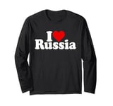 I LOVE HEART RUSSIA Long Sleeve T-Shirt