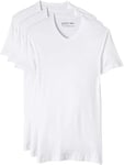 DIM Men's 100% Light Cotton Organic x3 T-Shirt, White, M