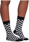 Urban Classics Homme Checker Socks 2-pack Chaussettes, Multicolore (noir/blanc 00826)., Taille 43-46 EU