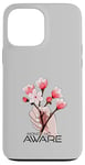 Coque pour iPhone 13 Pro Max Branche de fleurs de cerisier, Japon, Sakura, Hanami, Mono no aware