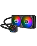 Thermaltake CL-W286-PL12SW-A système de refroidissement d’ordinateur Processeur Refroidisseur liquide tout-en-un Noir 1 pièce