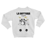 Sweatshirt Enfant La Batterie M'appelle Musique Passion