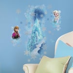 Disney Frost Slott Gigant Wallstickers med glitter