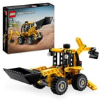 LEGO Technic Le tractopelle - Jouet de Construction interactif pour garçon et Fille - Véhicule de Chantier avec stabilisateurs - Idée de Cadeau pour Enfants passionnés de mécanique 42197