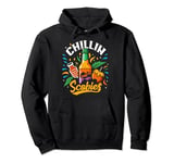 Chillin with my Scobies - Kombucha Tea Pullover Hoodie