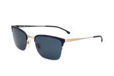 Lunettes de Soleil Hugo Boss BOSS 1244/S NUC MATTE BLUE GOLD 55/22/150 Homme