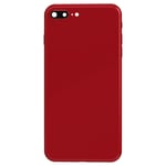 Clappio Châssis iPhone 8 Plus avec Vitre arrière de remplacement Rouge