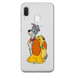 ERT GROUP Coque de téléphone Portable pour Samsung A20e Original et sous Licence Officielle Disney Motif Lady and The Tramp 003 Parfaitement adapté à la Forme du téléphone Portable, partiel imprimé