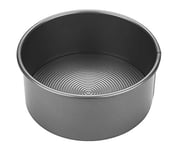 Circulon Momentum Bakeware Loose Base Round Cake Tin, 8", Gray