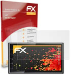 atFoliX 3x Film Protection d'écran pour JVC KW-M745DBT mat&antichoc