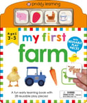 My First Play and Learn: Farm  A Fun Early Learning Book with 28 Reusable Play Pieces