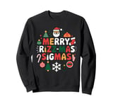 Merry Rizz Mas Sigmas- Gen Alpha Middle School Christmas Sweatshirt