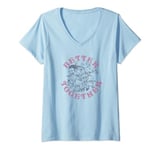 Rugrats Group Party Better Together V-2 V-Neck T-Shirt