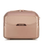 WITTCHEN Lady 2 Cosmetic Case Toiletry Bag Hard-Wearing Polycarbonate Zipper 0,9 kg 14 L Size XS Muted Pink Elements in Rose Gold