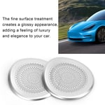 Front Column Speaker Cover Car Speaker Cover Alloy Replacement For