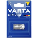 Varta LITHIUM Cylindr. CR123A Bli 1 Pile photo CR-123A lithium 1430 mAh 3 V 1