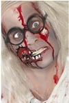 Zombie Make Up Set Includes Scar And Blood Fancy Dress (halloween)