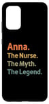 Coque pour Galaxy S20+ Anna The Nurse The Myth The Legend Idée vintage amusante