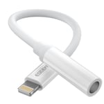 ESEEKGO MFi Certified Lightning to 3.5 mm Headphone Jack Adapter