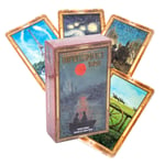 Impressionististen Tarot-ystävien Tarot-pakka 78 kpl Tarot-korttipeli Juhlapöytä Lautapelikorttipakka Ennustava profetia-oraakkelikortit opaskirjan kanssa