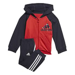 adidas Mixte bébé I Bos Logo Fz J Baby set, Top:vivid Red Bottom:/White, 12 mois EU