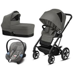 Vogn, Cybex, Talos S Lux, 3-in-1, Soho Grey