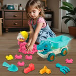 Kids Dinosaur Truck Sand Play Set 8PCS Summer Beach Toys Kit Random Color Sand