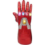 Höger hand Infinity LED-ljus PVC Gauntlet Thanos handskar Cosplay Halloween rekvisita kids