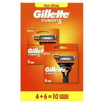 GILLETTE 10 Fusion5 rakblad