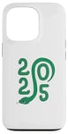 Coque pour iPhone 13 Pro Bonne année chinoise - Symbole serpent vert Nouvel An 2025