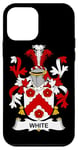 Coque pour iPhone 12 mini Armoiries White - Blason de la famille