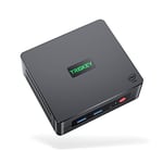 TRIGKEY Mini PC Ordinateur de Bureau Intel 12ème génération Intel Alder Lake-N100 16G DDR4 500G M.2 SSD 2280 Vert G4, Prend en Charge Micro PC Double 4K @ 60 Hz HDMI/WiFi 6/BT/USB 3.2