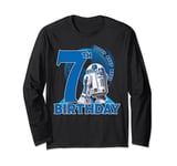 Star Wars R2-D2 Boop Beep Beep 7th Birthday Long Sleeve T-Shirt