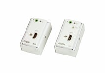 ATEN VanCryst VE807 HDMI/Audio Cat 5 Extender with MK Wall Plate  Transmitter & Receiver - video/lyd-forlenger - HDMI