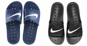 Nike Mens Summer Kawa Shower Flip Flops Holiday Sliders Navy And Black