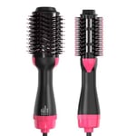 Brosse à air chaud, One Step sèche cheveux et volumateur, 3 en 1 Salon ions négatifs fer à lisser rotatif et peigne à cheveux, pour